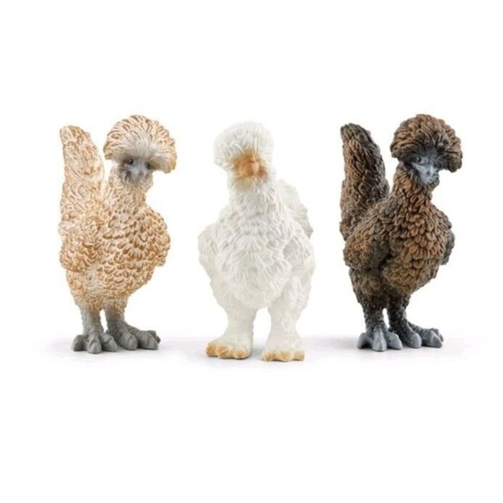 SCHLEICH Farm World Chicken Friends Toy Figure Set,‎ Multi-colour (42574)